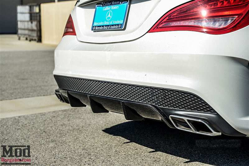 Carbon Fiber Diffuser for 2014 Mercedes CLA45 AMG C117 MBDI1703